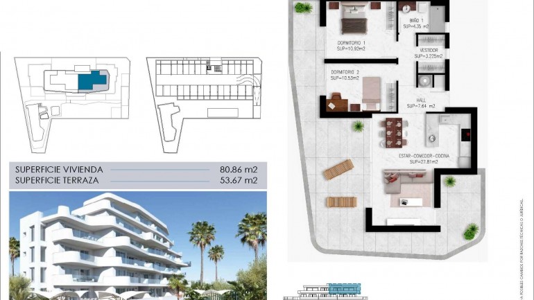 New Build - Penthouse - Pilar de la Horadada - Mil Palmeras