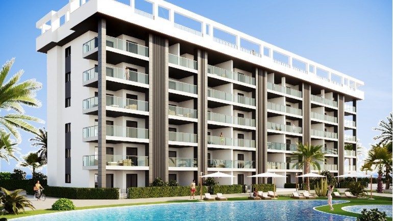 New Build - Apartment / flat - Torrevieja - Torrelamata - La Mata