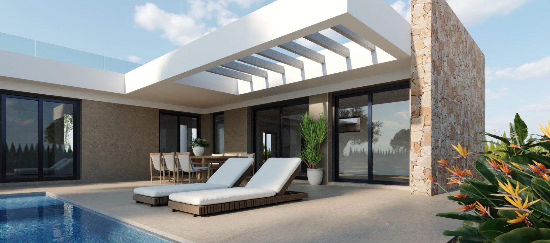 New Build - Villa - Fuente Álamo - Hacienda del Alamo