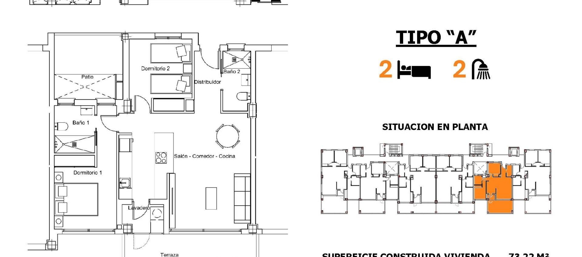New Build - Apartment / flat - San Miguel de Salinas - Pueblo