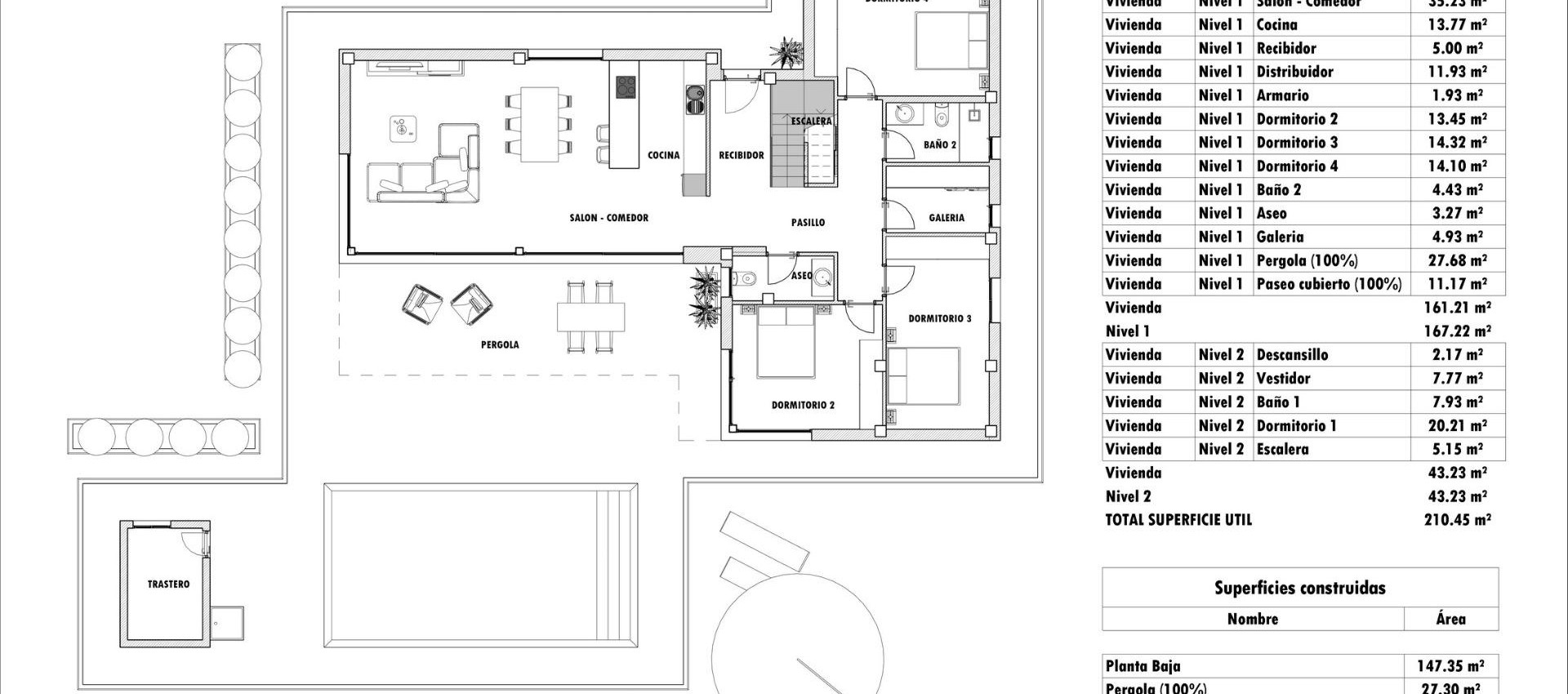 Nouvelle construction - Villa - Aspe - Poligono 19