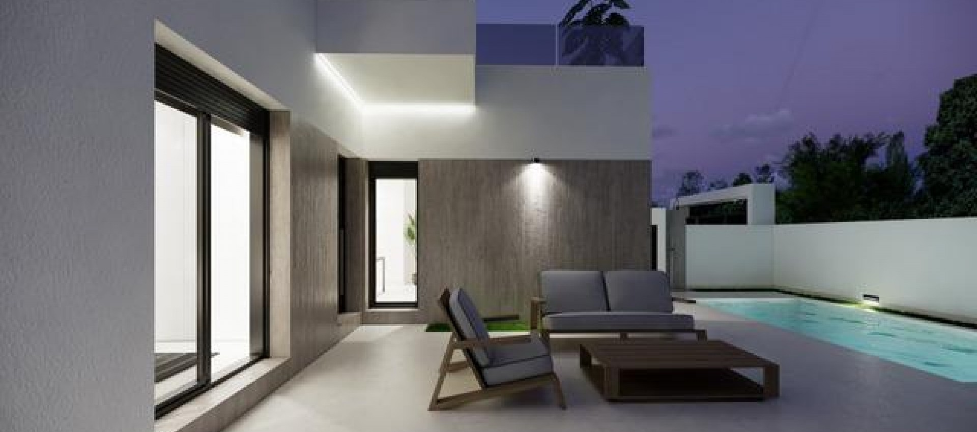 New Build - Villa - San Fulgencio - Polideportivo