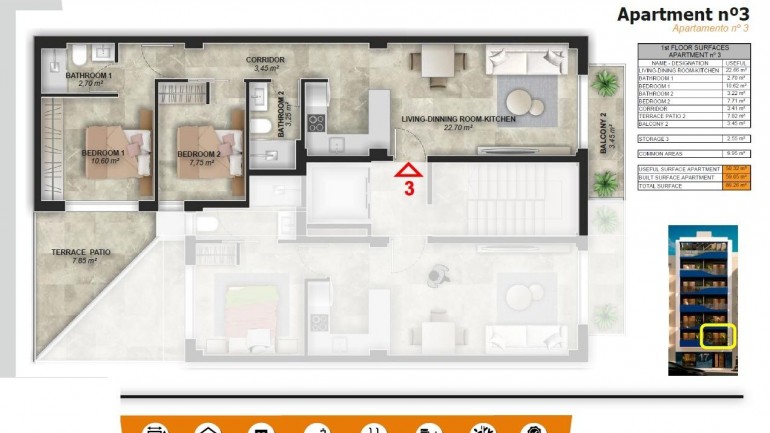 Nueva construcción  - Apartamento / piso - Torrevieja - Playa del Acequión