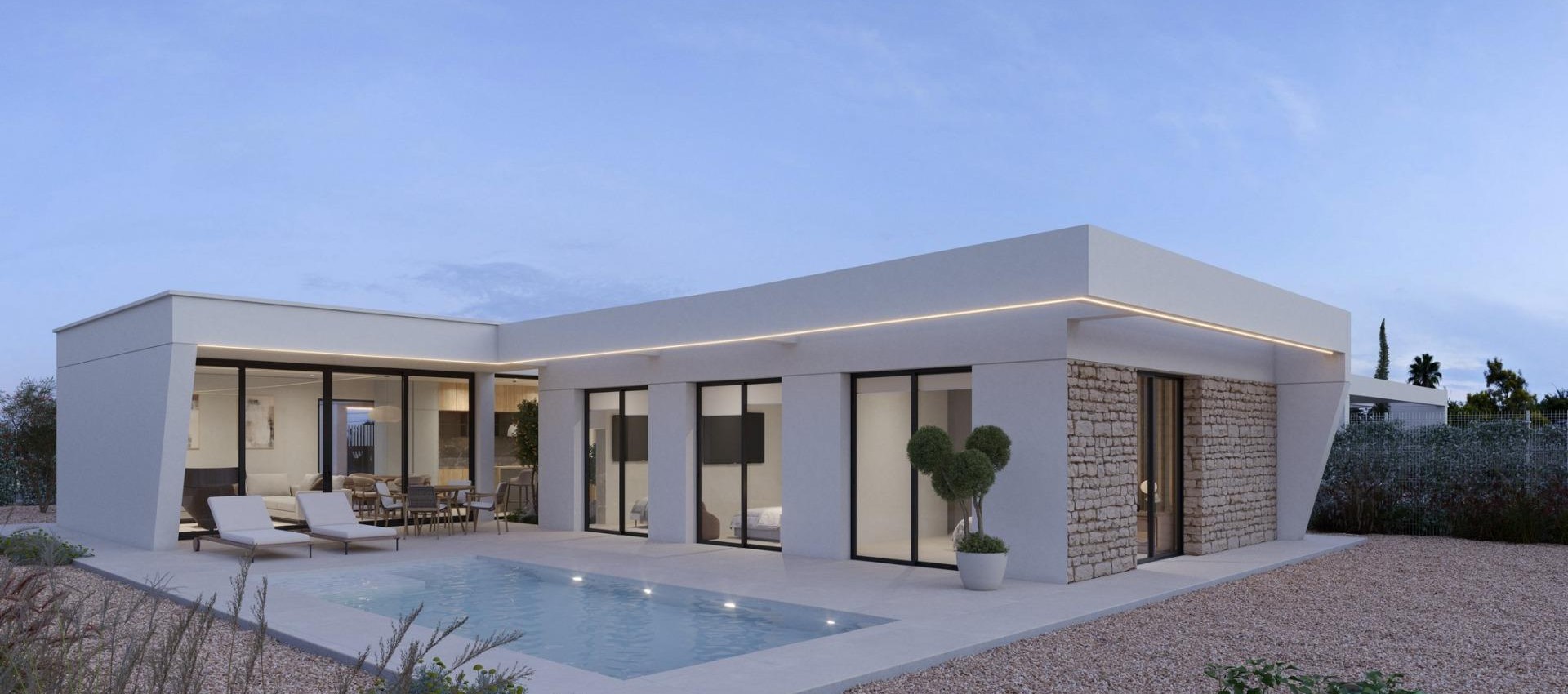 New Build - Villa - Fuente Álamo - Hacienda del Alamo