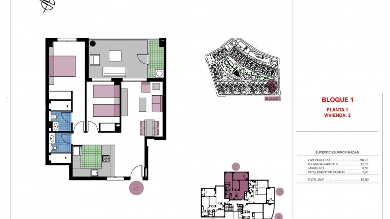 New Build - Apartment / flat - Pilar de la Horadada - Mil Palmeras