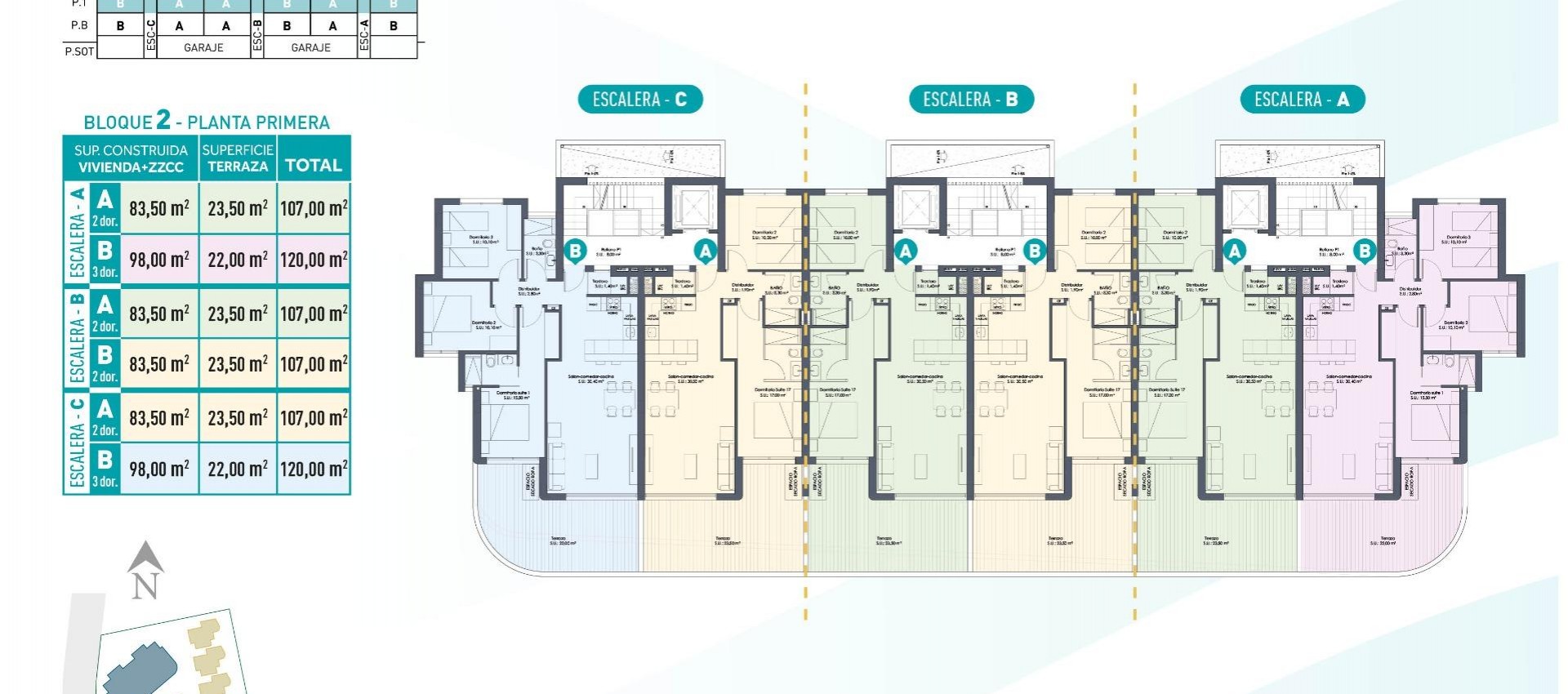 New Build - Apartment / flat - Los Alcázares - Serena Golf