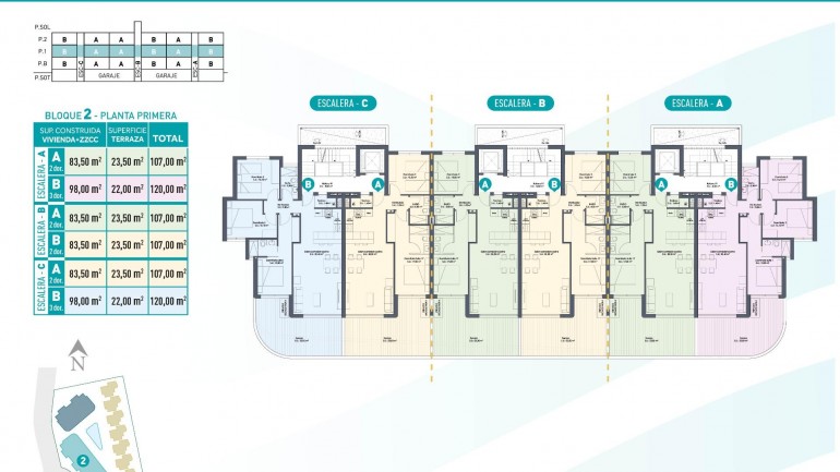 New Build - Apartment / flat - Los Alcázares - Serena Golf
