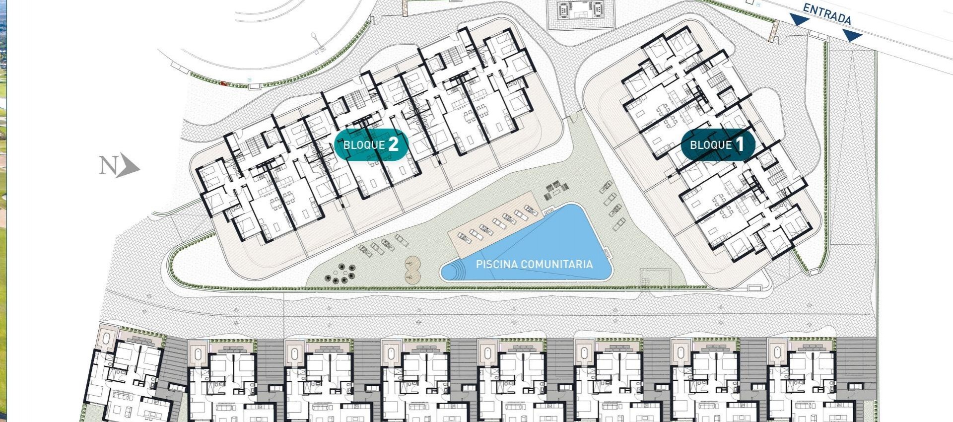 New Build - Apartment / flat - Los Alcázares - Serena Golf