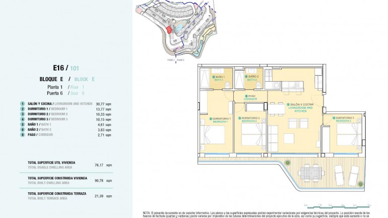 New Build - Apartment / flat - Águilas - Isla Del Fraile