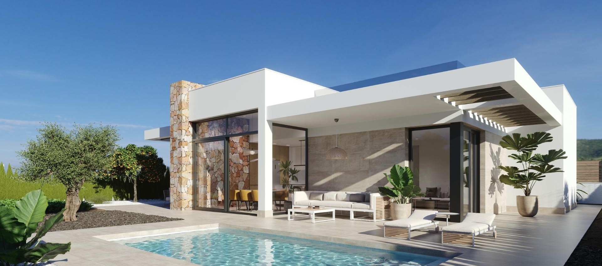 New Build - Villa - Fuente Álamo - Hacienda del Alamo