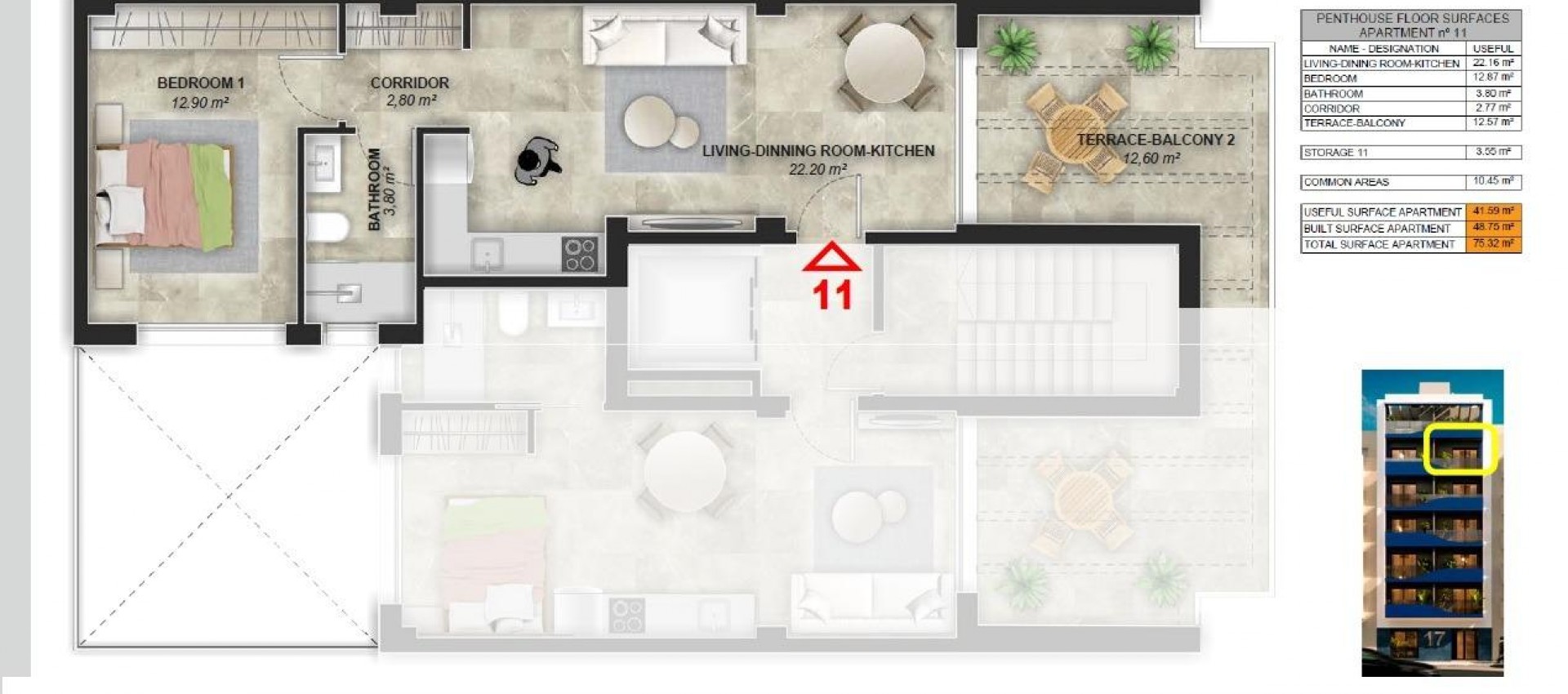New Build - Penthouse - Torrevieja - Playa del Acequión