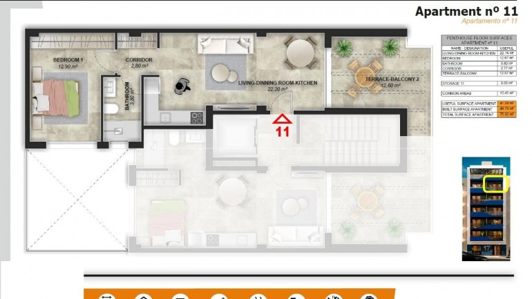 New Build - Penthouse - Torrevieja - Playa del Acequión