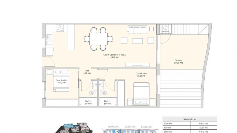 New Build - Penthouse - Finestrat - Puig Campana Golf