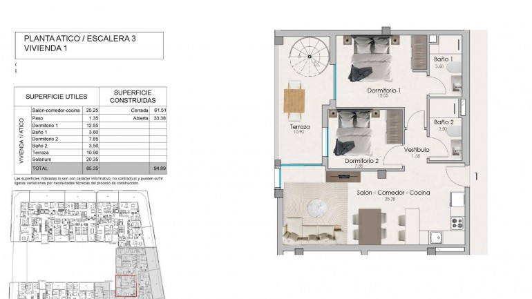 New Build - Penthouse - Santa Pola - Estacion de autobuses