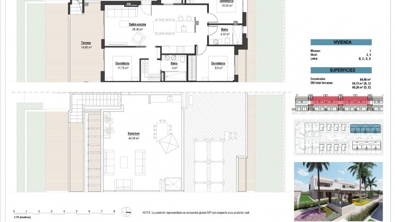 Nouvelle construction - Bungalow - Los Alcázares - Serena Golf