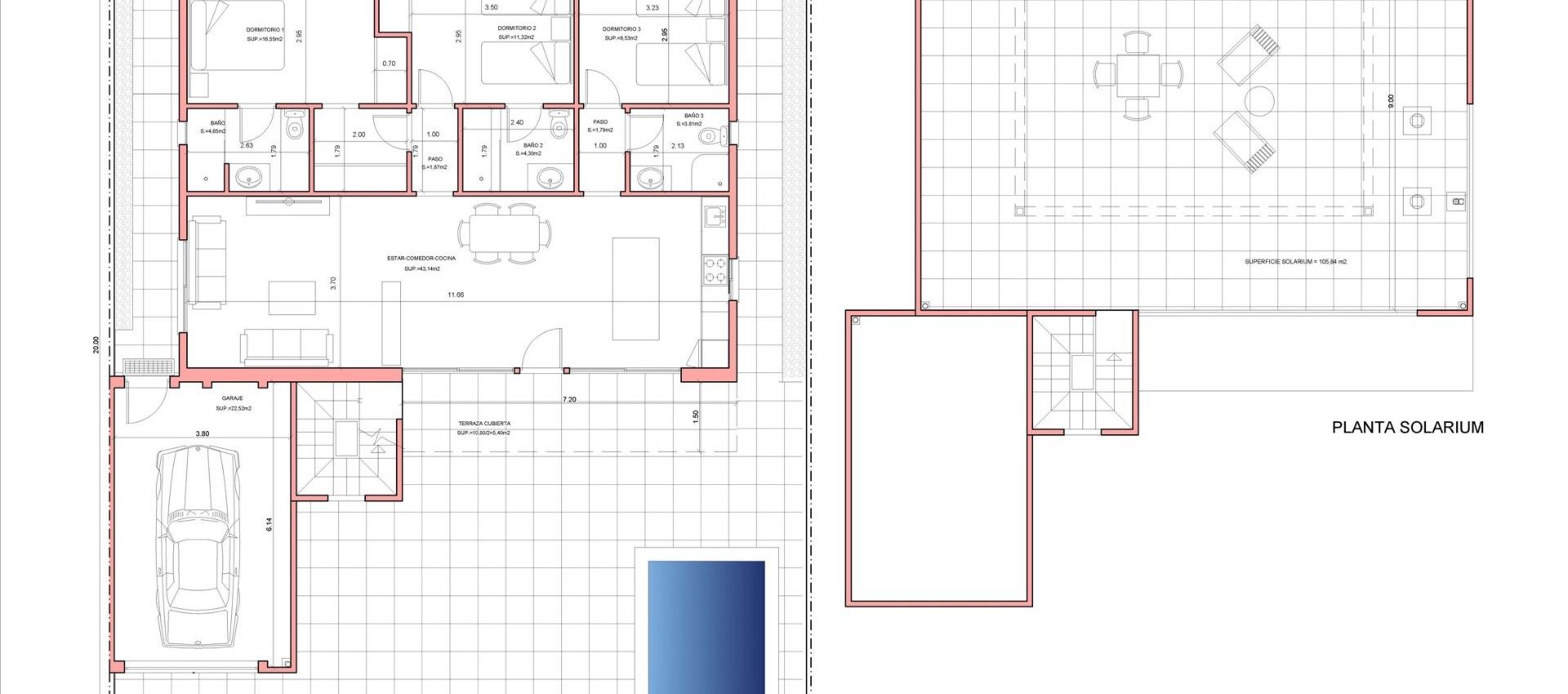 New Build - Villa - Fuente Álamo - La Pinilla