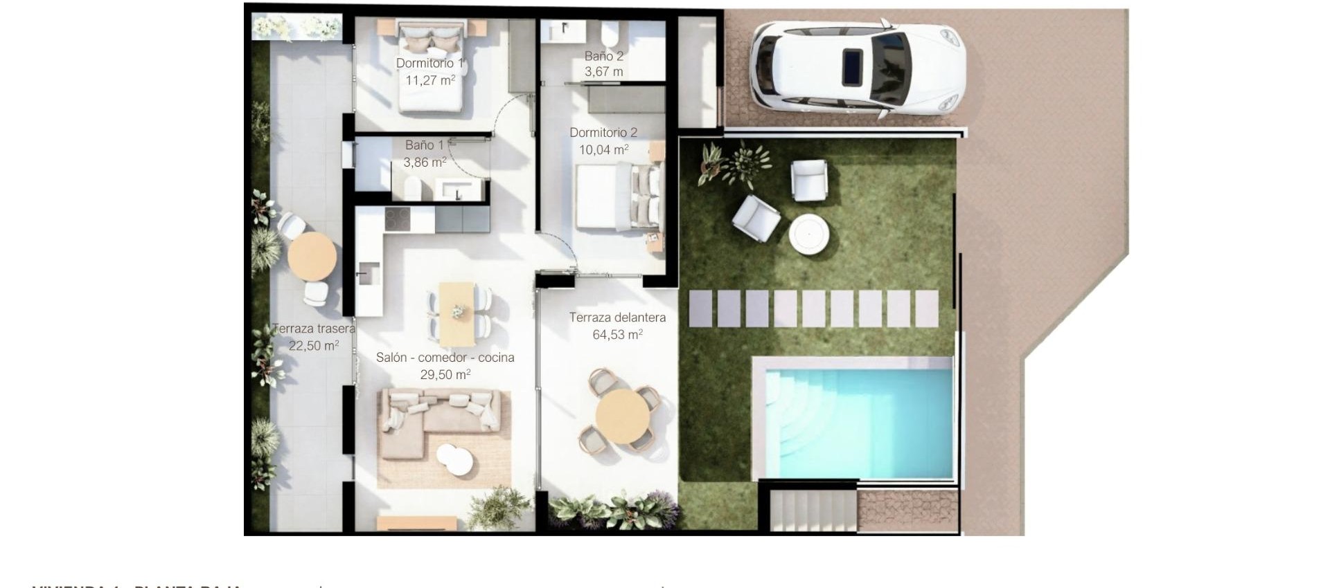 New Build - Bungalow - San Pedro del Pinatar - Lo Pagan