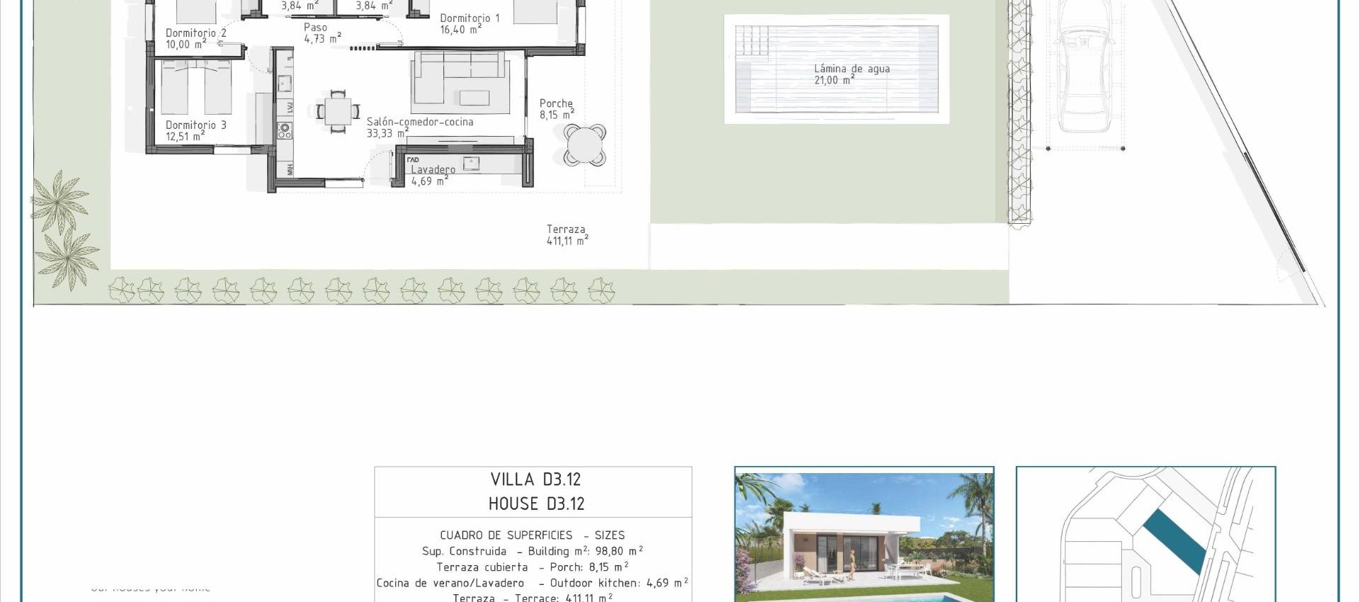 Nueva construcción  - Villa - Vera - Pueblo Salinas