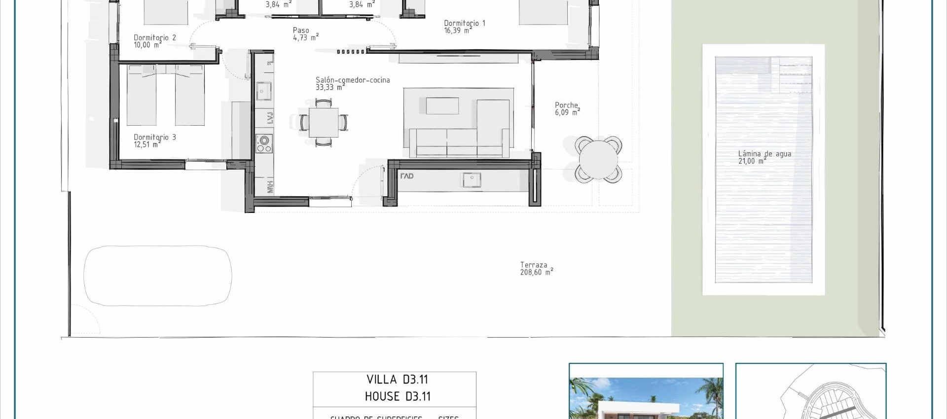 Nueva construcción  - Villa - Vera - Pueblo Salinas