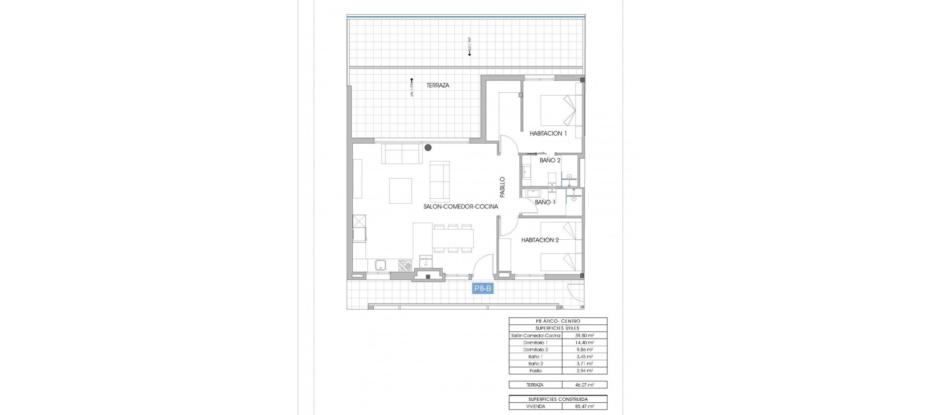 New Build - Penthouse - Villajoyosa - Cala de Finestrat
