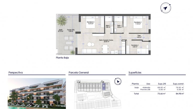 New Build - Apartment / flat - San Javier - Santiago De La Ribera