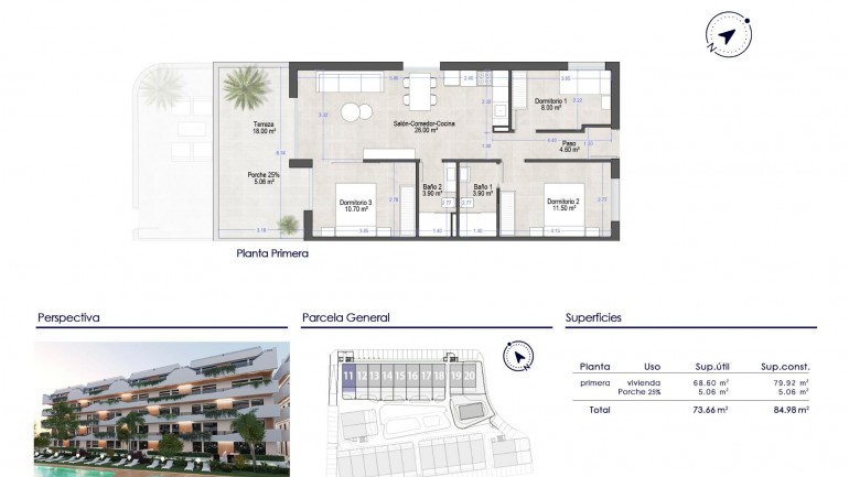 New Build - Apartment / flat - San Javier - Santiago De La Ribera