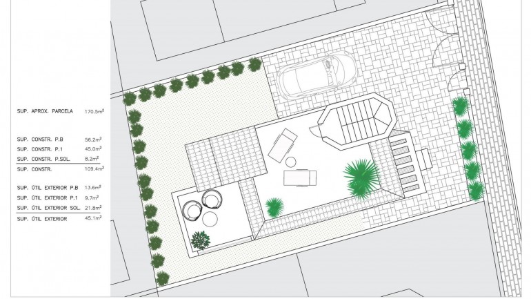 Nueva construcción  - Villa - San Fulgencio - El Oasis