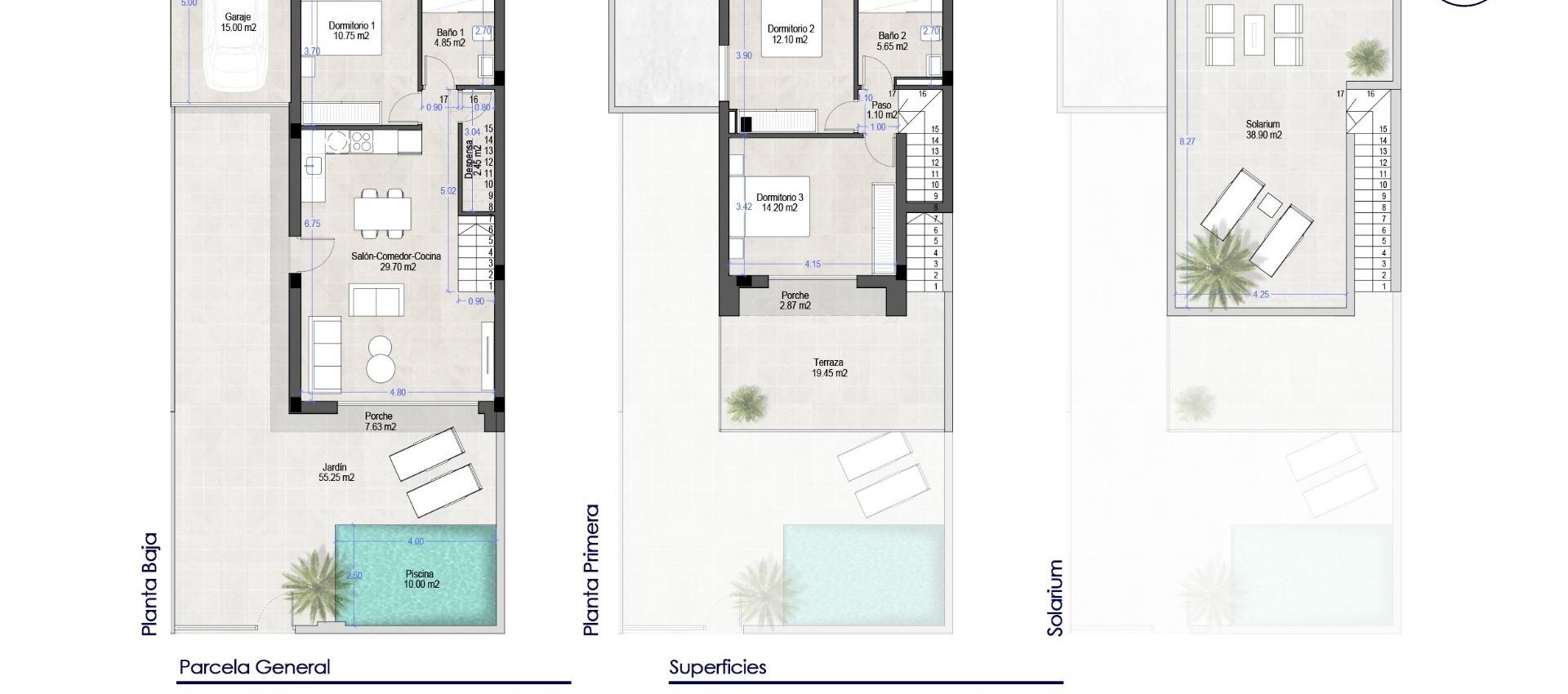 Nueva construcción  - Villa - San Pedro del Pinatar - Polideportivo