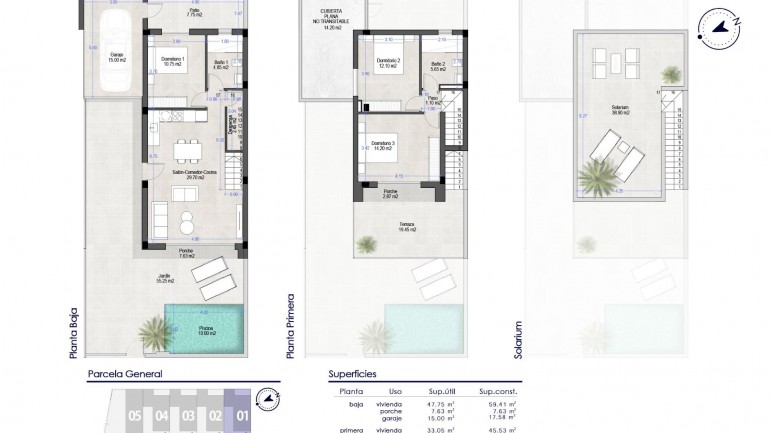 Nueva construcción  - Villa - San Pedro del Pinatar - Polideportivo