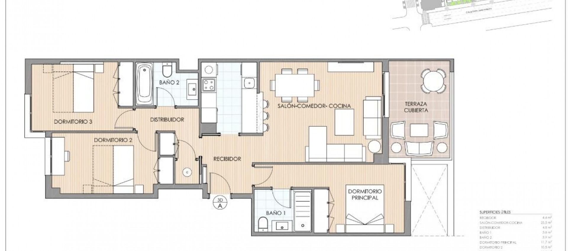 New Build - Apartment / flat - Águilas - Playa de Levante