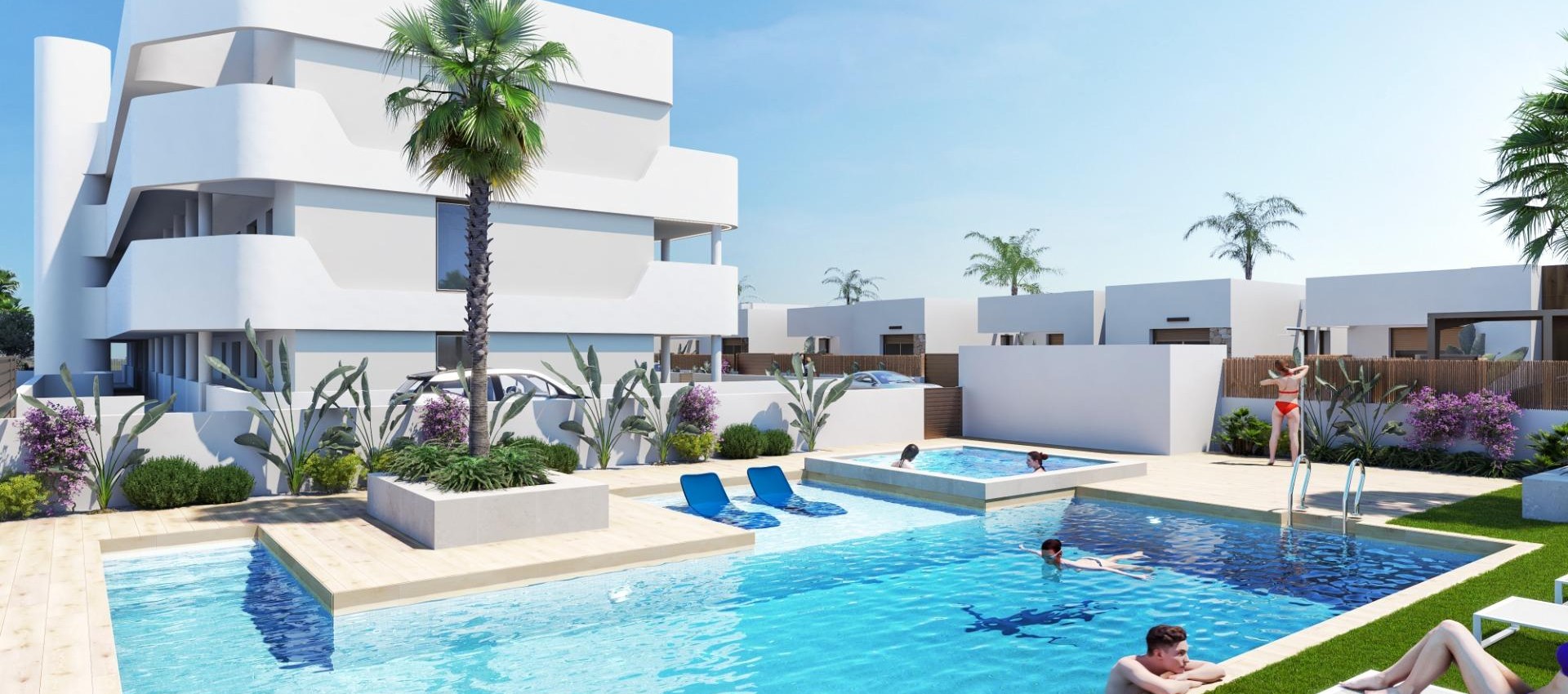 New Build - Apartment / flat - Los Alcázares - Serena Golf