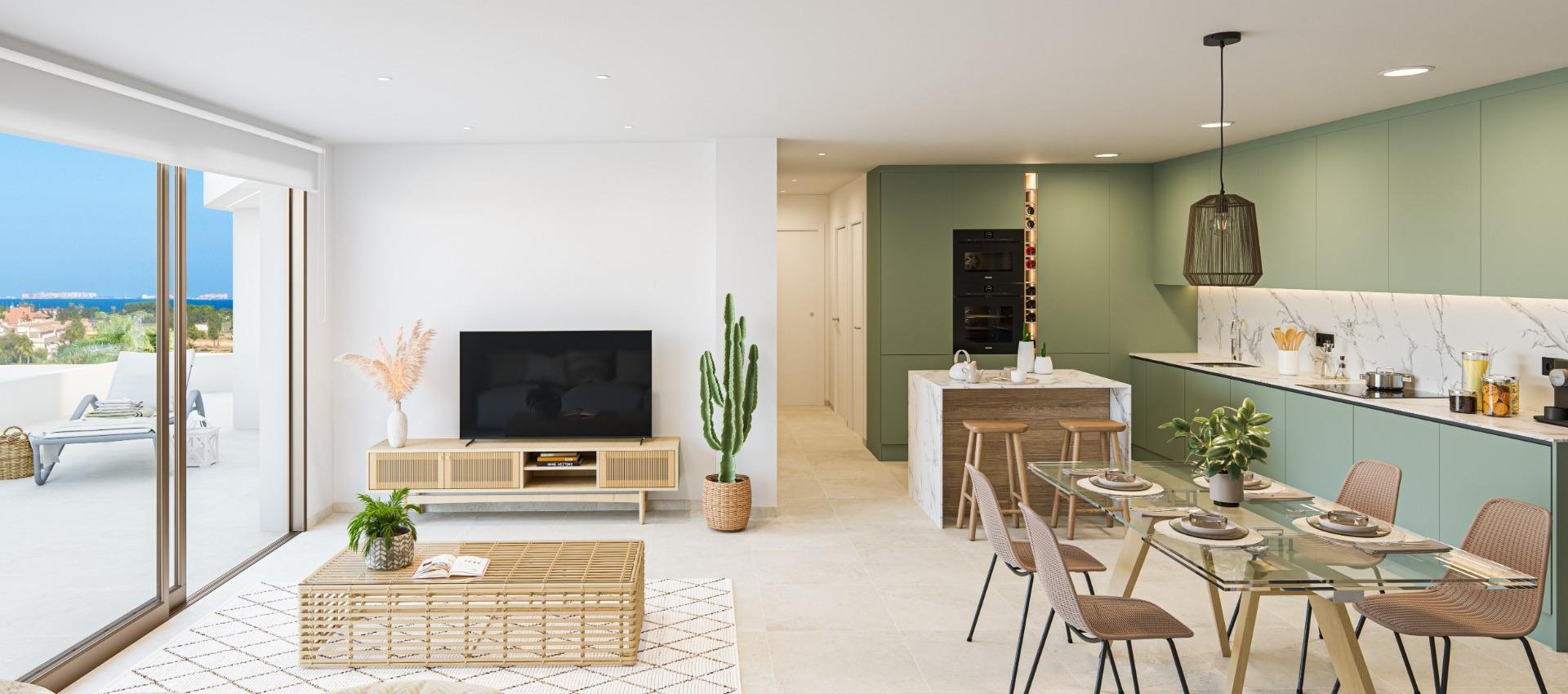 New Build - Apartment / flat - Los Alcázares - Serena Golf