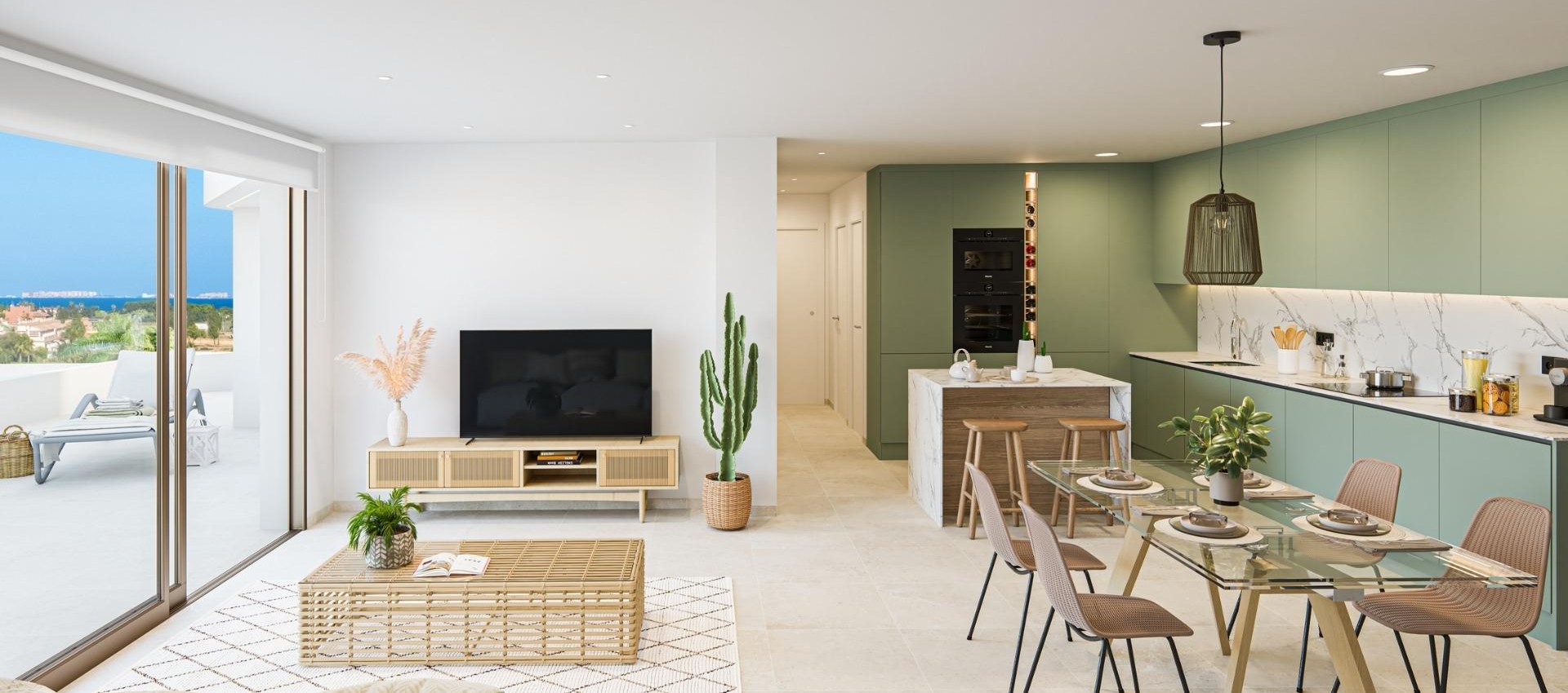 New Build - Apartment / flat - Los Alcázares - Serena Golf