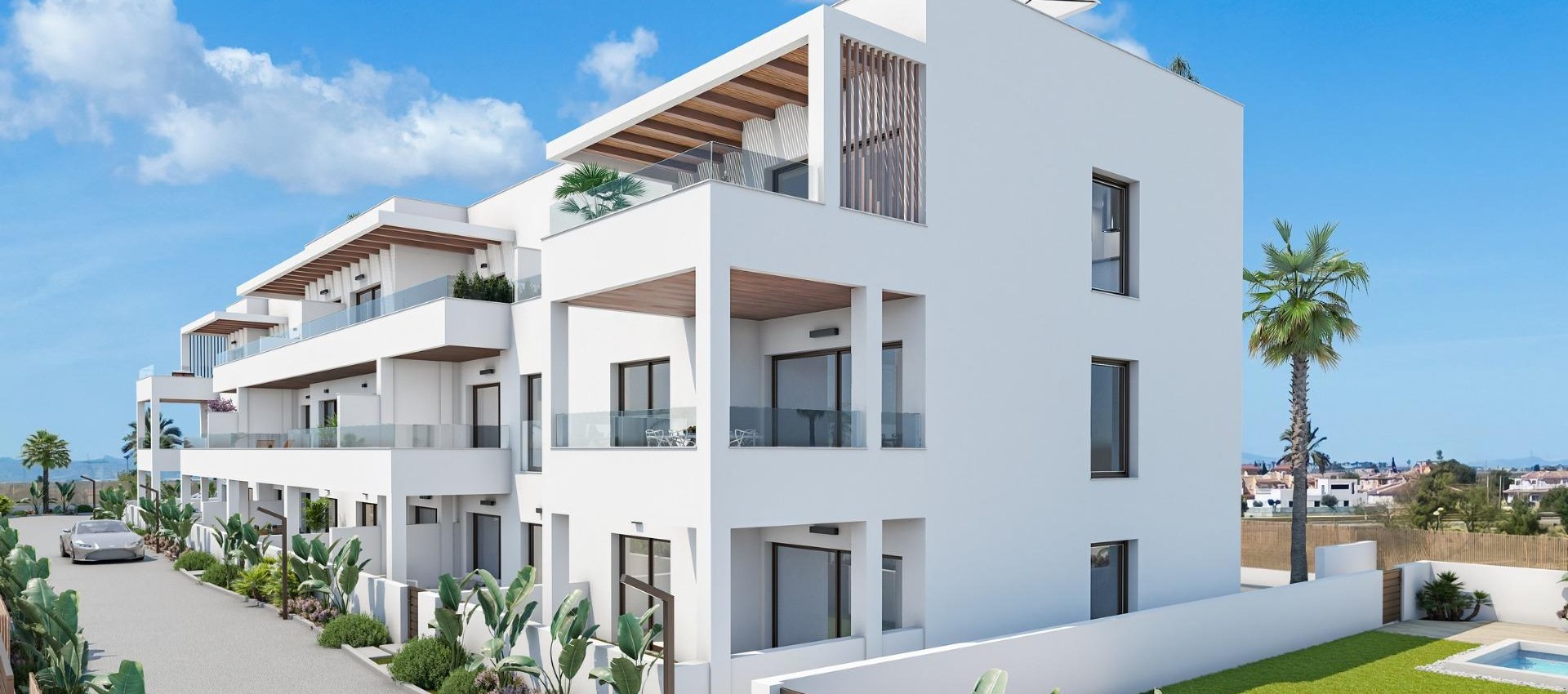 New Build - Apartment / flat - Los Alcázares - Serena Golf
