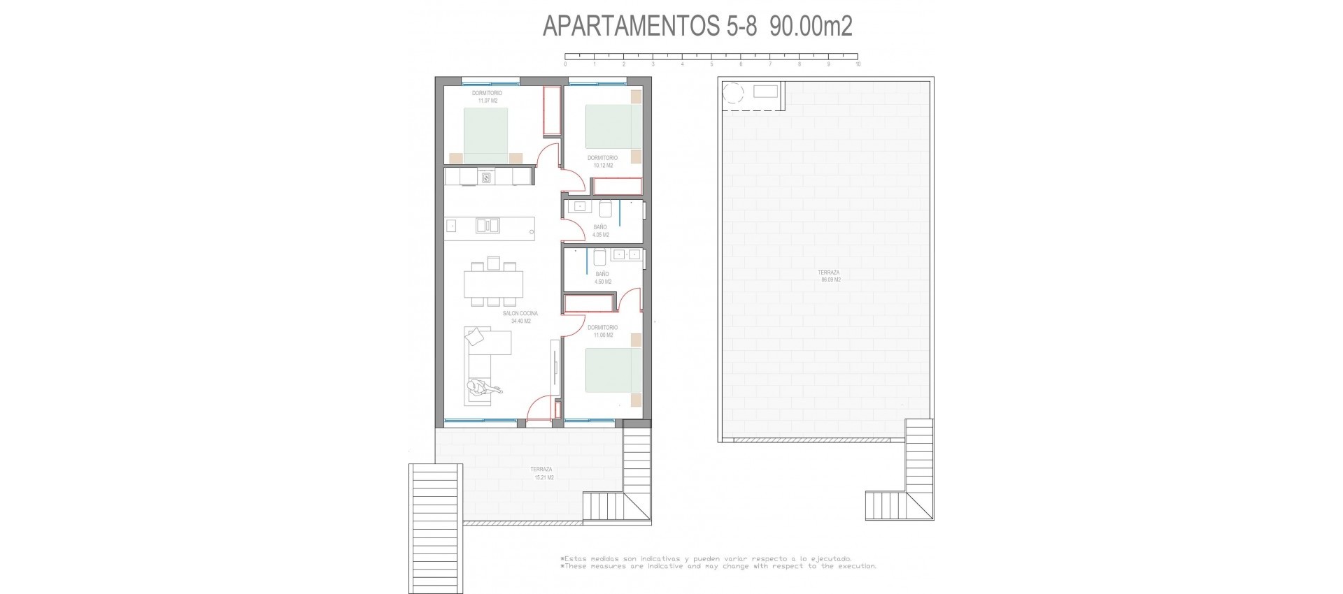 New Build - Bungalow - Pilar de la Horadada - Parque del Mediterraneo