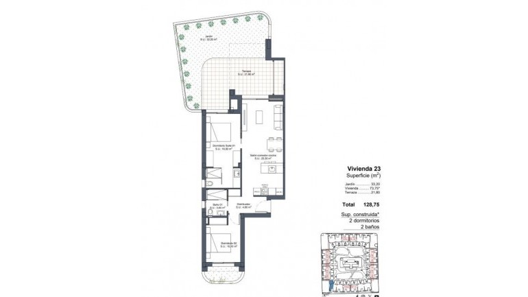 New Build - Bungalow - Ciudad Quesada - Lo Marabú