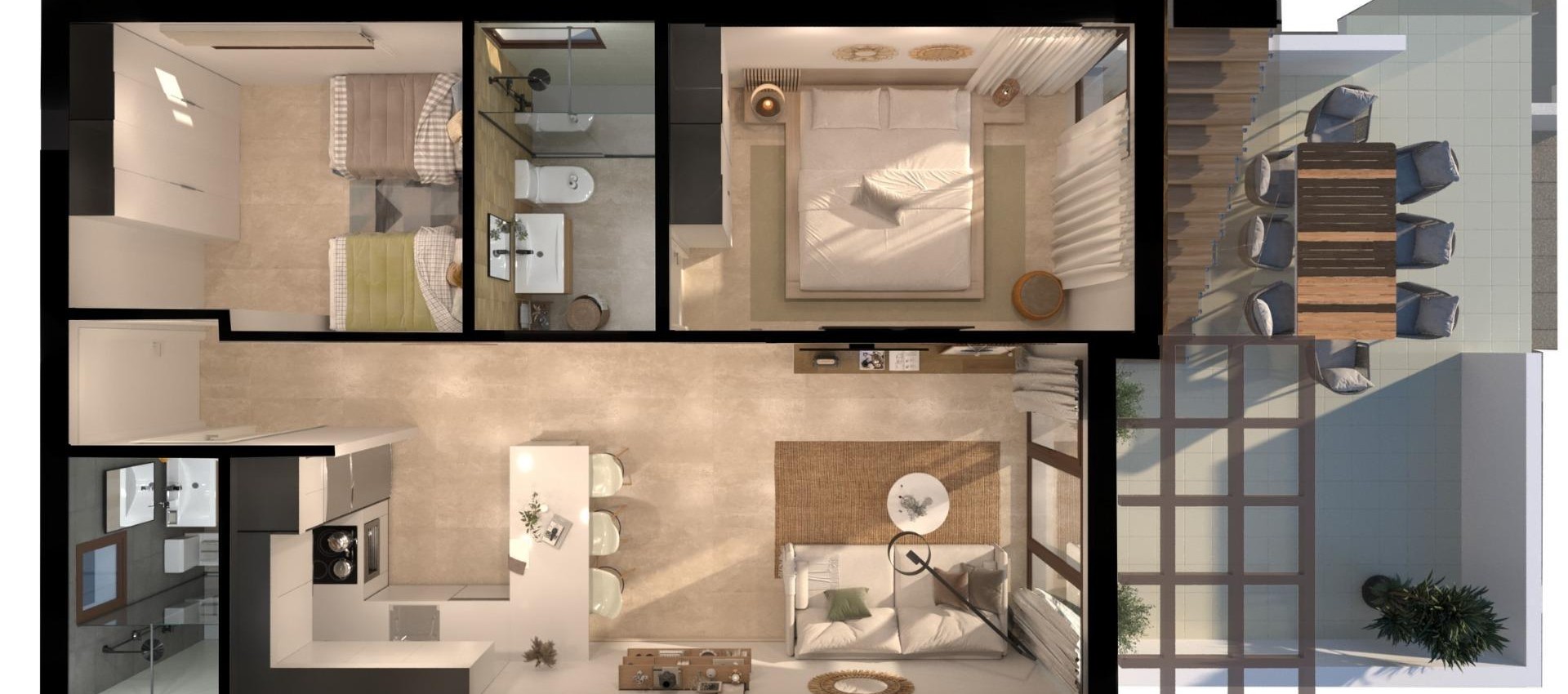 New Build - Apartment / flat - Vera - Vera Playa