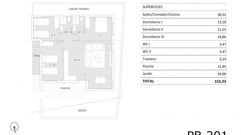 New Build - Bungalow - San Miguel de Salinas - Pueblo