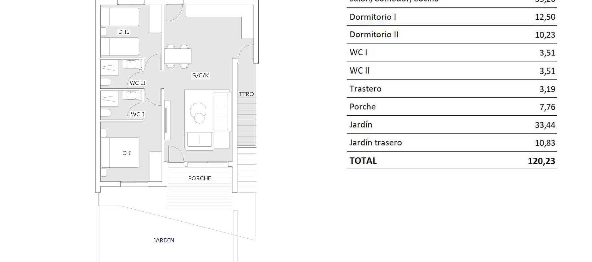 New Build - Bungalow - San Miguel de Salinas - Pueblo
