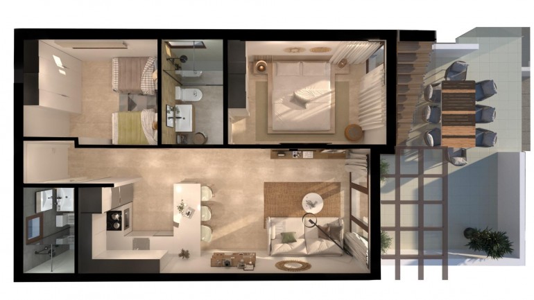 New Build - Apartment / flat - Vera - Vera Playa