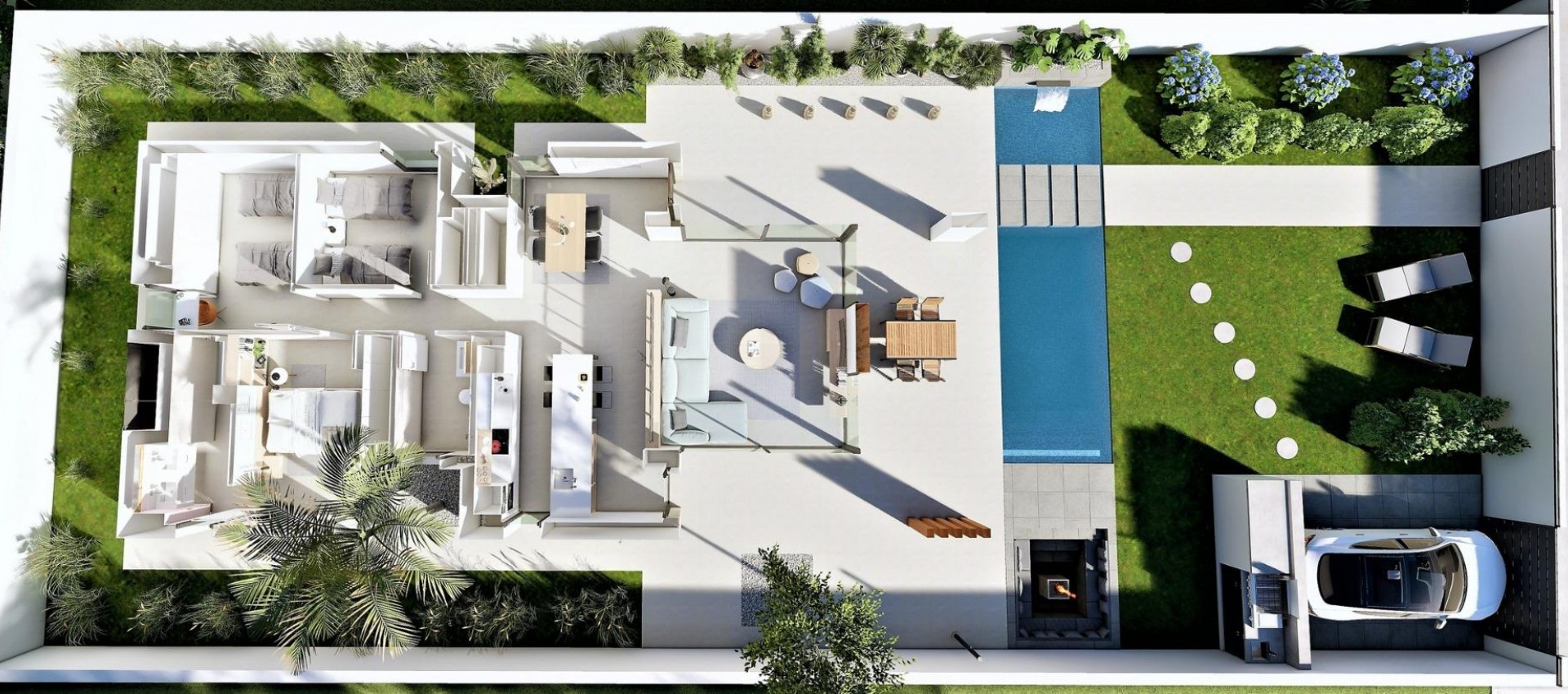 Nueva construcción  - Villa - San Fulgencio - El Oasis