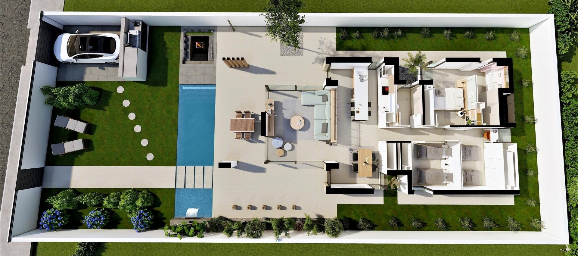 Nueva construcción  - Villa - San Fulgencio - El Oasis