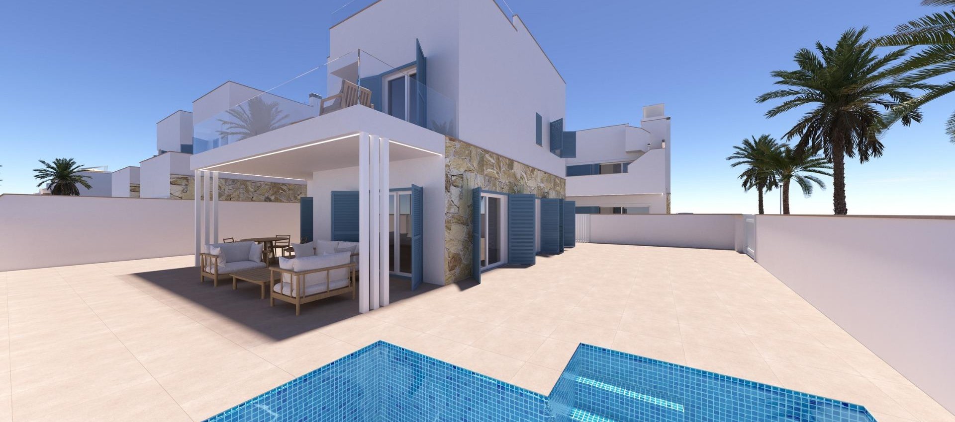 New Build - Bungalow - Pilar de la Horadada - Torre de la Horadada