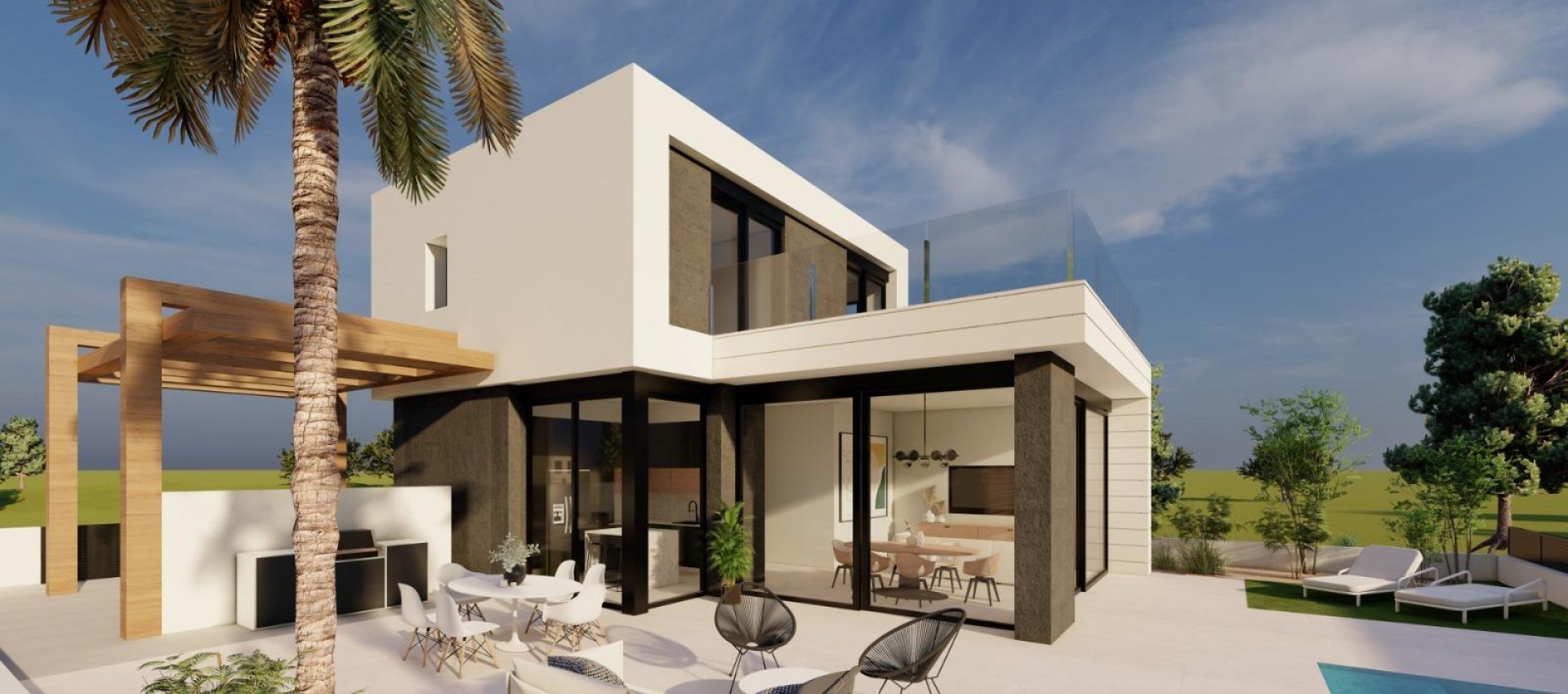 New Build - Villa - Pilar de la Horadada - Roda Golf