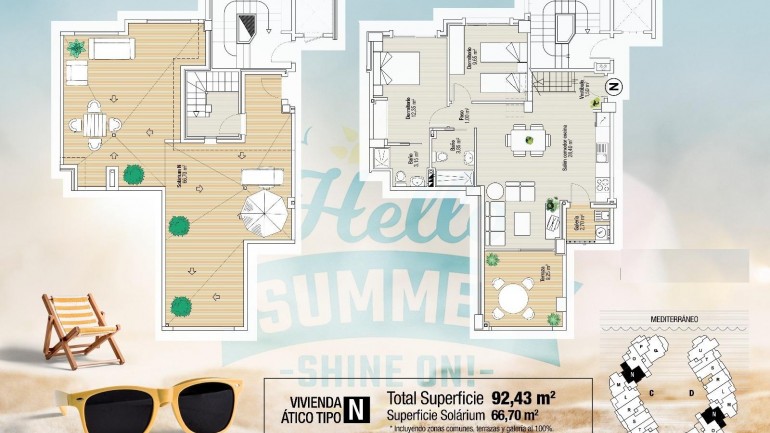 New Build - Penthouse - La Manga del Mar Menor - La Manga