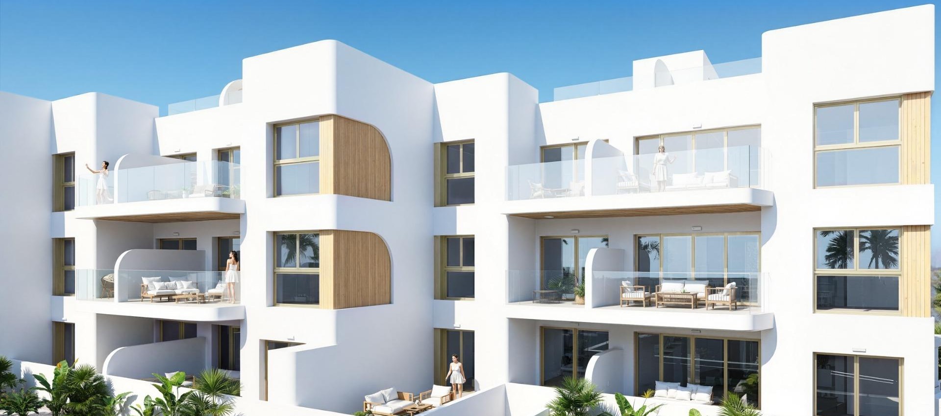 New Build - Apartment / flat - Los Alcázares - Serena Golf