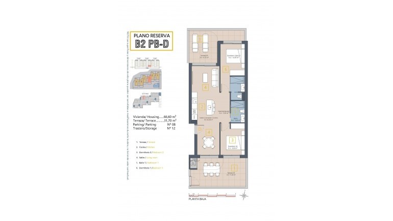 Nouvelle construction - Appartement - Los Alcázares - Serena Golf