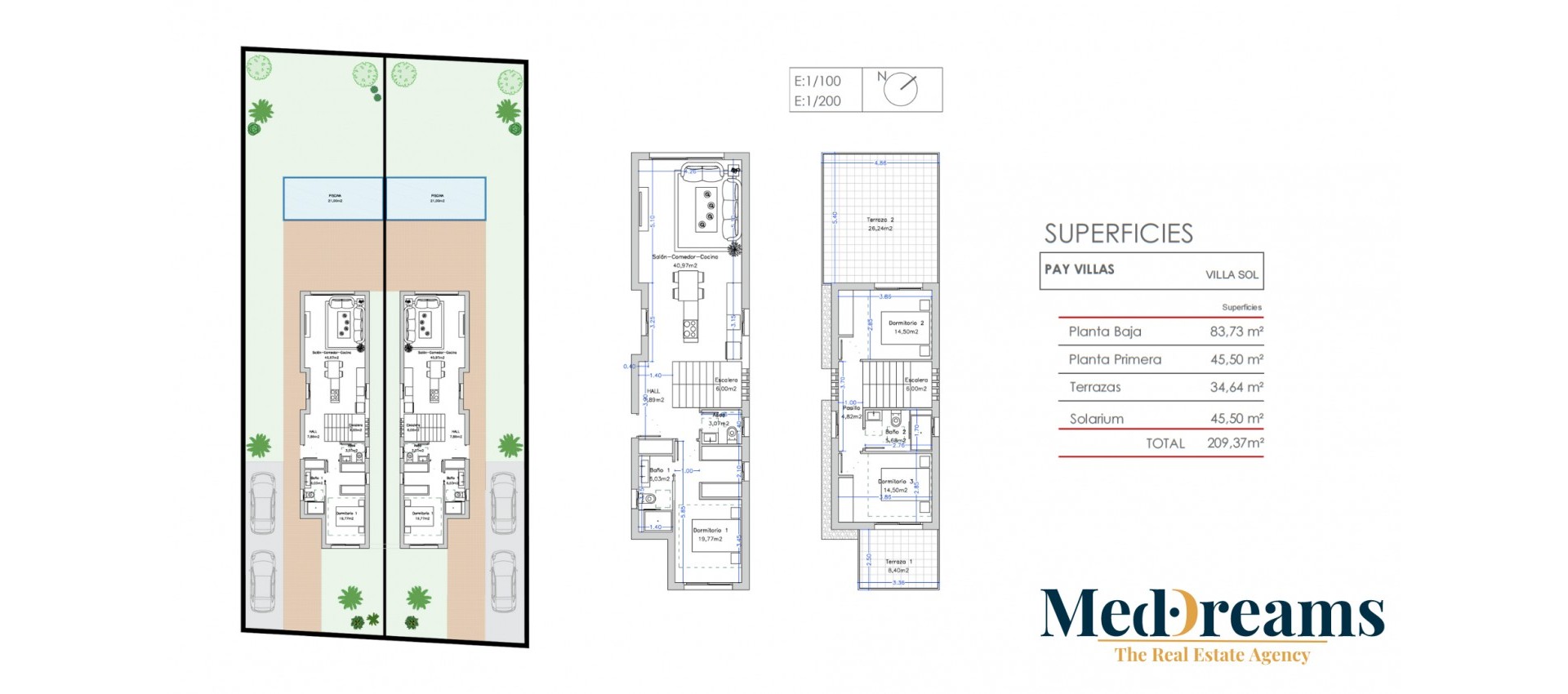 Nueva construcción  - Villa / Semi pareado - Torrevieja - Los Balcones - Los Altos del Edén