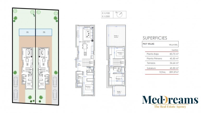 Nueva construcción  - Villa / Semi pareado - Torrevieja - Los Balcones - Los Altos del Edén