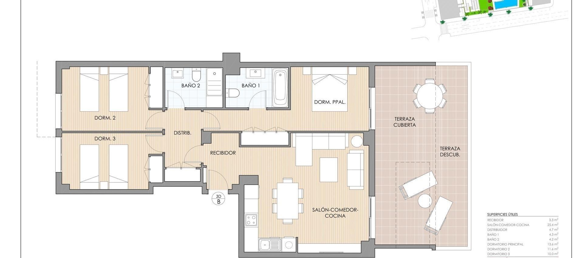 New Build - Apartment / flat - Águilas - Playa de Levante